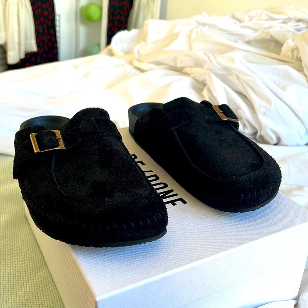 Re/done mules / clogs / slides size 40 brand new with box!